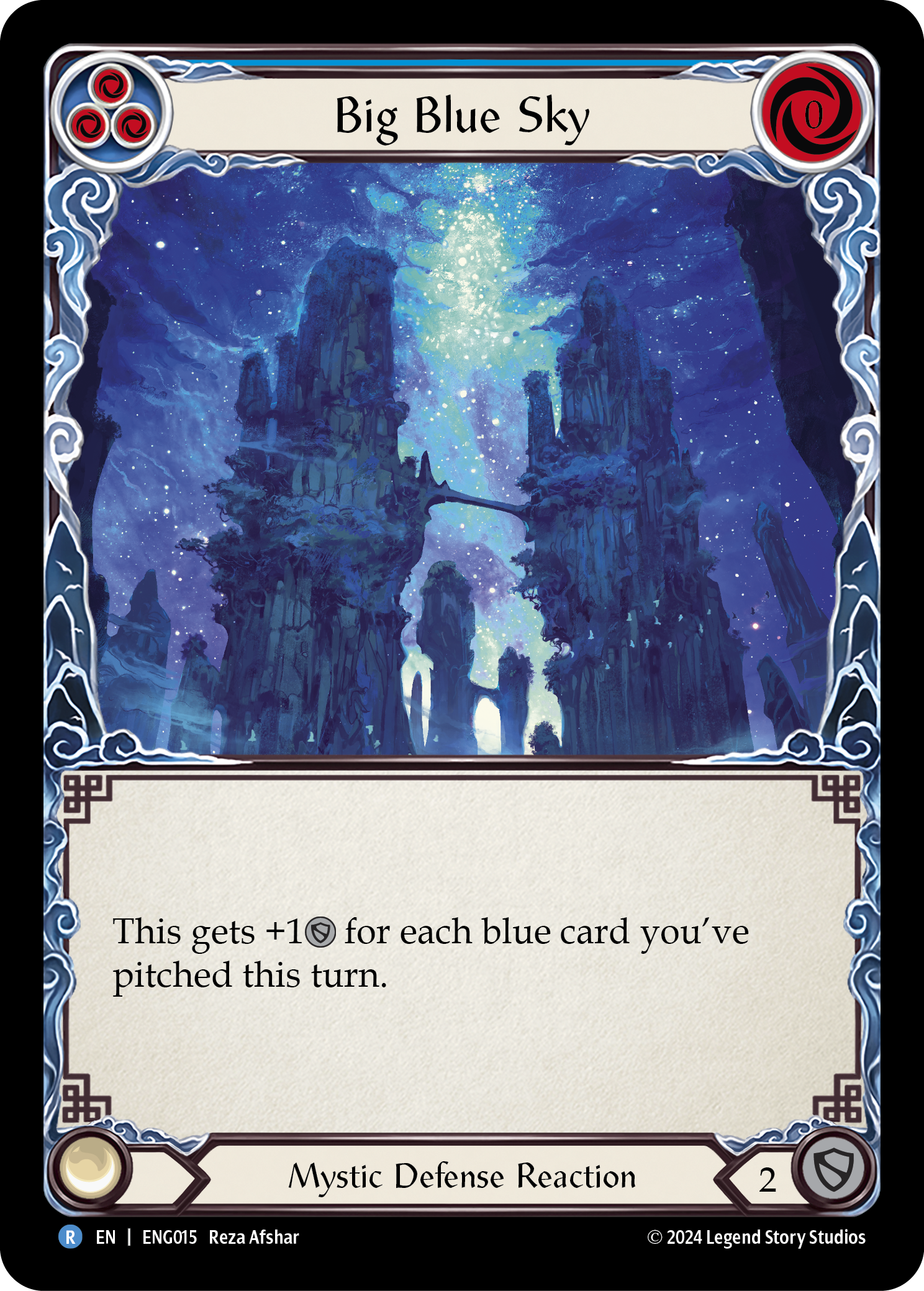 Big Blue Sky (Blue) - Flesh and Blood TCG - MoxLand