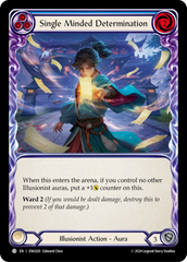 Single Minded Determination (Blue) - Flesh and Blood TCG - MoxLand