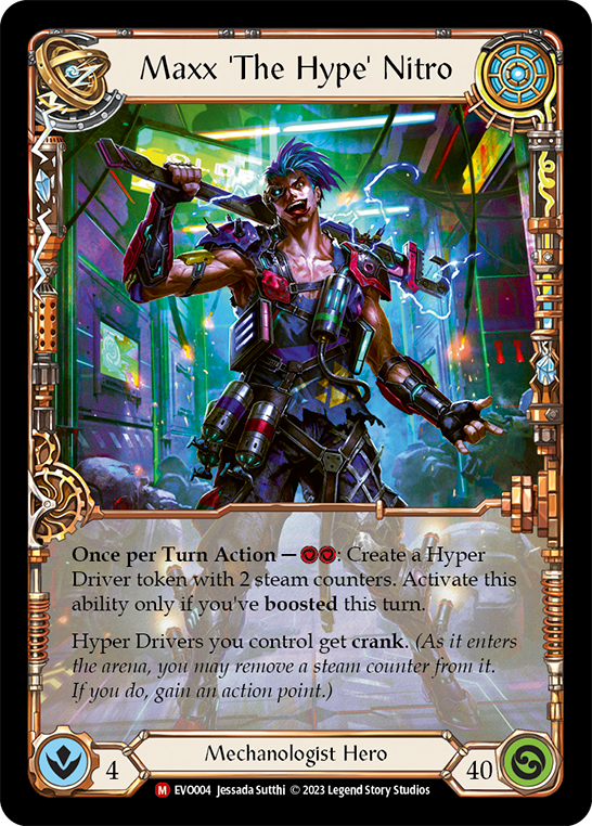 Maxx 'The Hype' Nitro - Flesh and Blood TCG - MoxLand