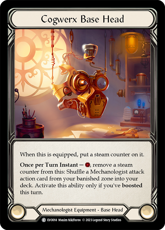 Cogwerx Base Head - Flesh and Blood TCG - MoxLand