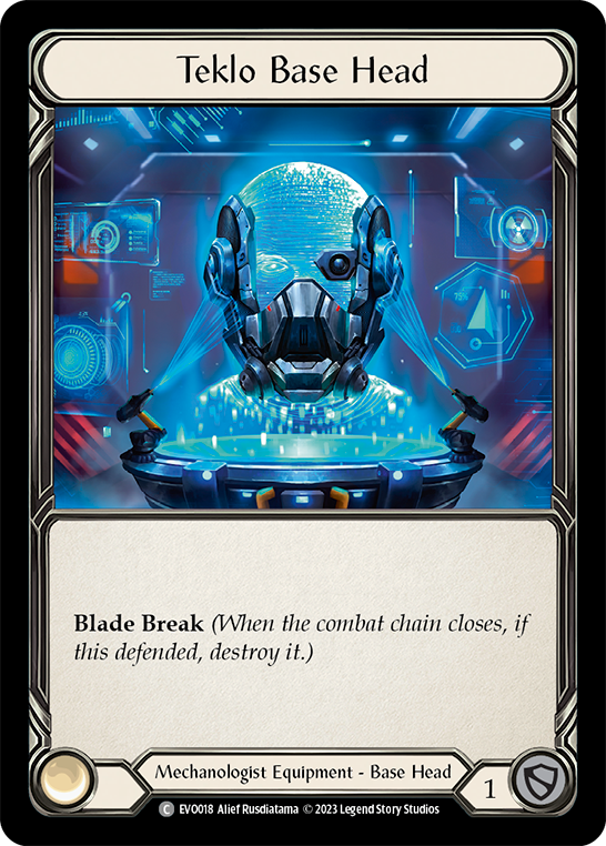 Teklo Base Head - Flesh and Blood TCG - MoxLand