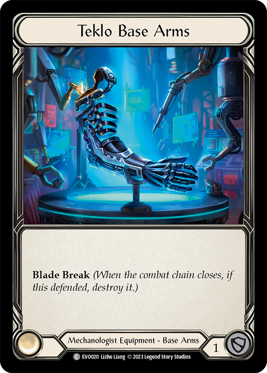Teklo Base Arms - Flesh and Blood TCG - MoxLand