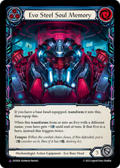 Evo Steel Soul Memory (Blue) - Flesh and Blood TCG - MoxLand