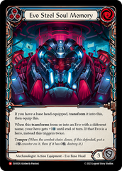 Evo Steel Soul Memory (Blue) - Flesh and Blood TCG - MoxLand