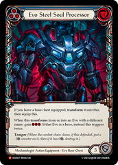 Evo Steel Soul Processor (Blue) - Flesh and Blood TCG - MoxLand