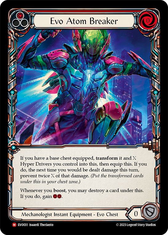 Evo Atom Breaker (Red) - Flesh and Blood TCG - MoxLand
