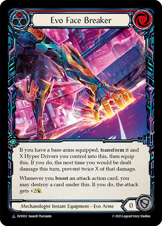 Evo Face Breaker (Red) - Flesh and Blood TCG - MoxLand