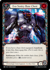Evo Sentry Base Chest (Red) - Flesh and Blood TCG - MoxLand