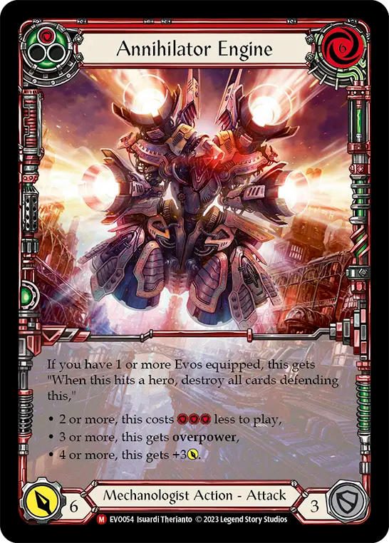 Annihilator Engine (Red) - Flesh and Blood TCG - MoxLand