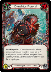 Demolition Protocol (Red) - Flesh and Blood TCG - MoxLand