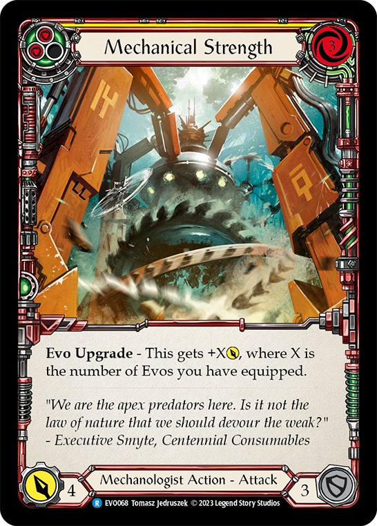 Mechanical Strength (Yellow) - Flesh and Blood TCG - MoxLand