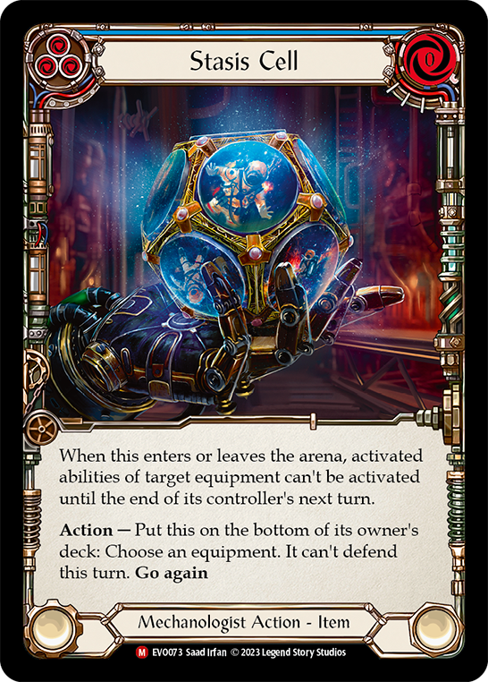 Stasis Cell (Blue) - Flesh and Blood TCG - MoxLand