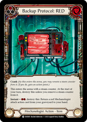Backup Protocol: RED (Red) - Flesh and Blood TCG - MoxLand
