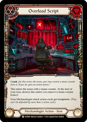 Overload Script (Red) - Flesh and Blood TCG - MoxLand