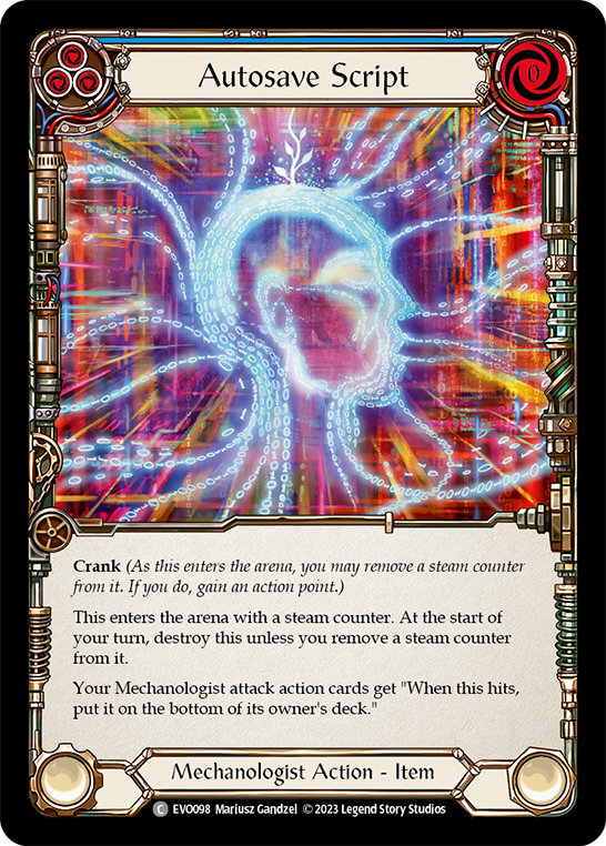 Autosave Script (Blue) - Flesh and Blood TCG - MoxLand
