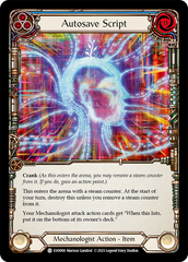 Autosave Script (Blue) - Flesh and Blood TCG - MoxLand