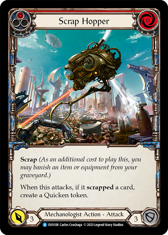 Scrap Hopper (Red) - Flesh and Blood TCG - MoxLand