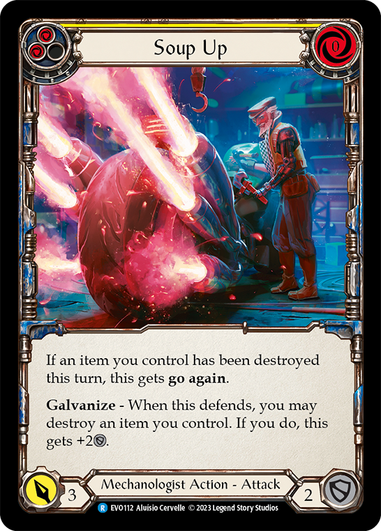 Soup Up (Yellow) - Flesh and Blood TCG - MoxLand