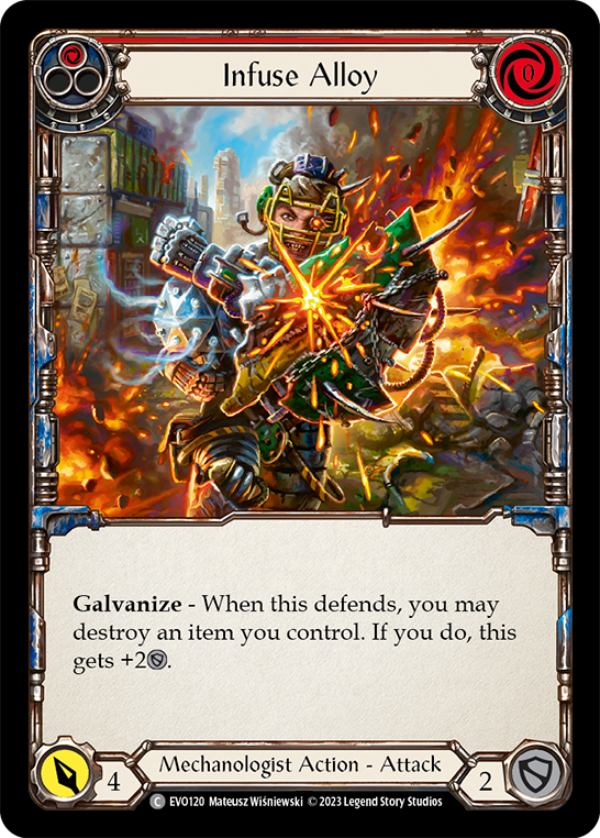 Infuse Alloy (Red) - Flesh and Blood TCG - MoxLand