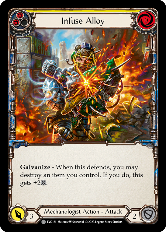 Infuse Alloy (Yellow) - Flesh and Blood TCG - MoxLand