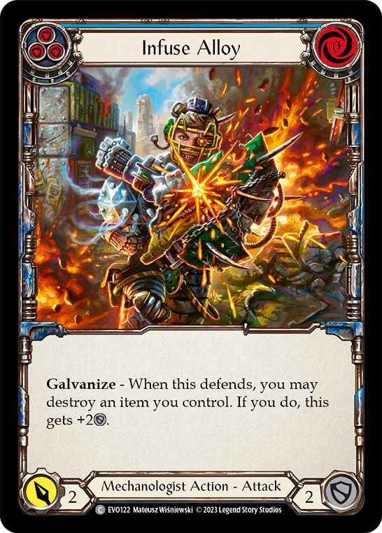 Infuse Alloy (Blue) - Flesh and Blood TCG - MoxLand