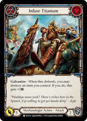 Infuse Titanium (Blue) - Flesh and Blood TCG - MoxLand