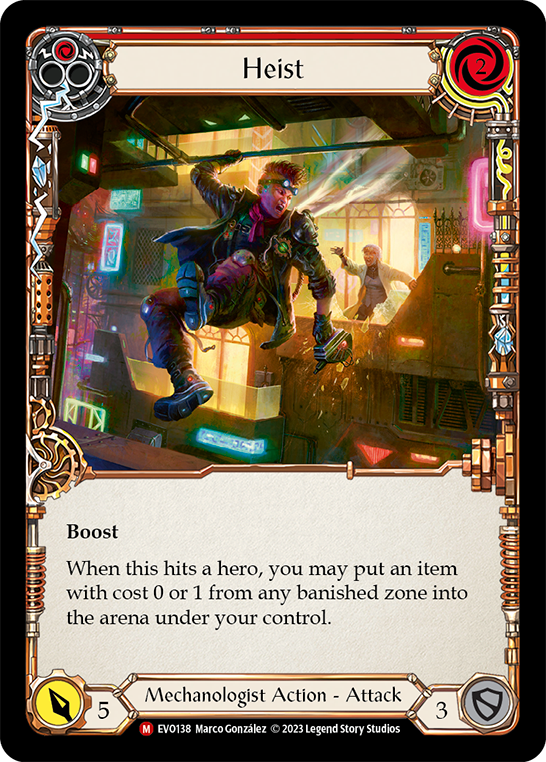 Heist (Red) - Flesh and Blood TCG - MoxLand