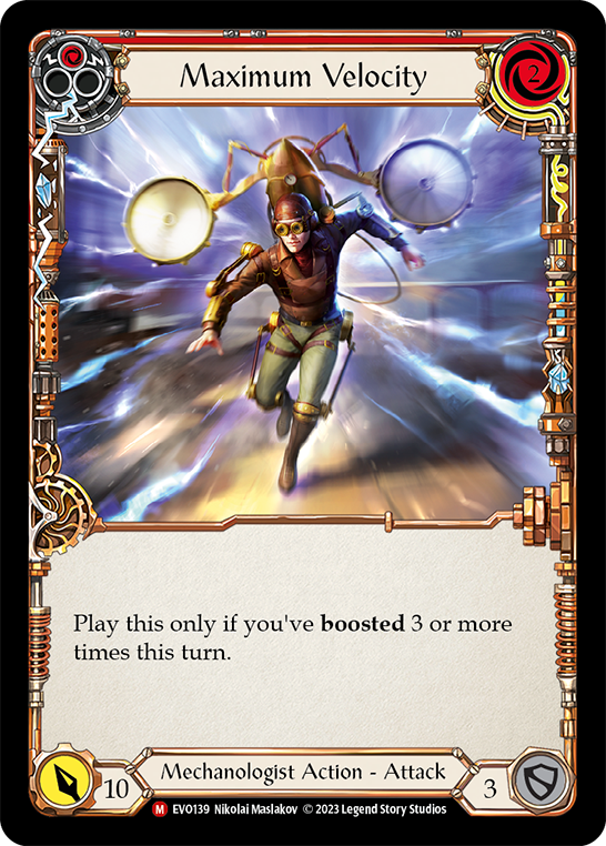 Maximum Velocity (Red) - Flesh and Blood TCG - MoxLand