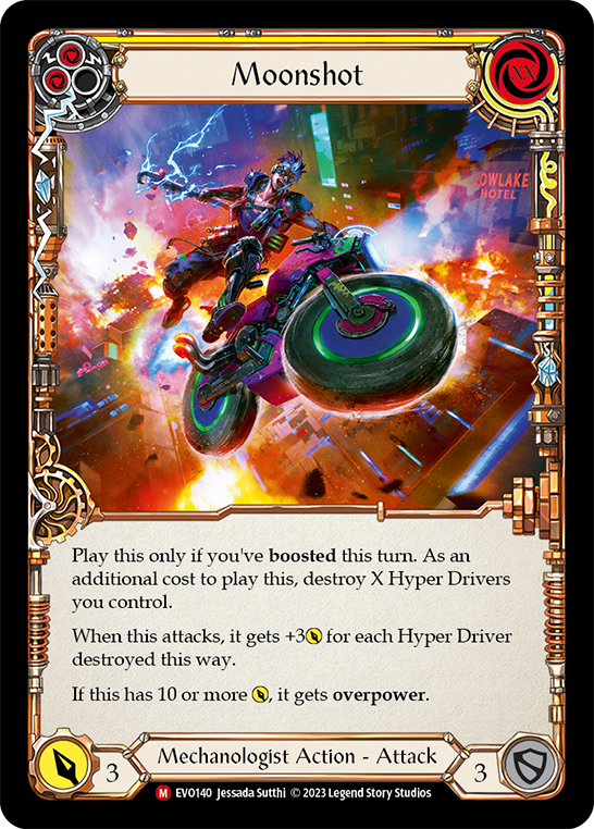 Moonshot (Yellow) - Flesh and Blood TCG - MoxLand