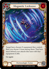 Meganetic Lockwave (Blue) - Flesh and Blood TCG - MoxLand