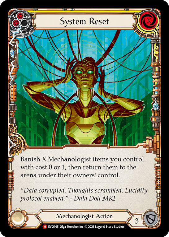 System Reset (Yellow) - Flesh and Blood TCG - MoxLand