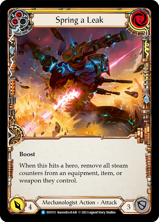 Spring a Leak (Yellow) - Flesh and Blood TCG - MoxLand
