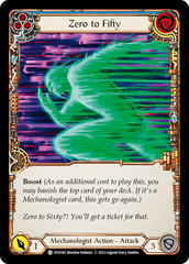 Zero to Fifty (Blue) - Flesh and Blood TCG - MoxLand