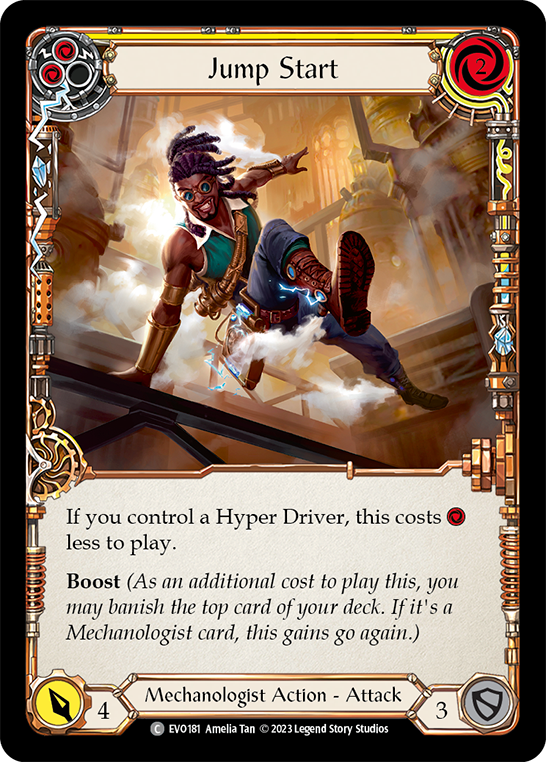 Jump Start (Yellow) - Flesh and Blood TCG - MoxLand