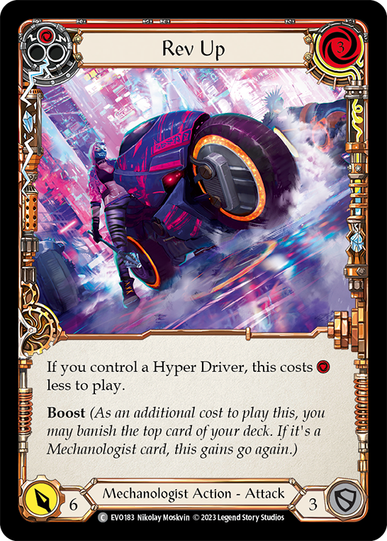 Rev Up (Red) - Flesh and Blood TCG - MoxLand