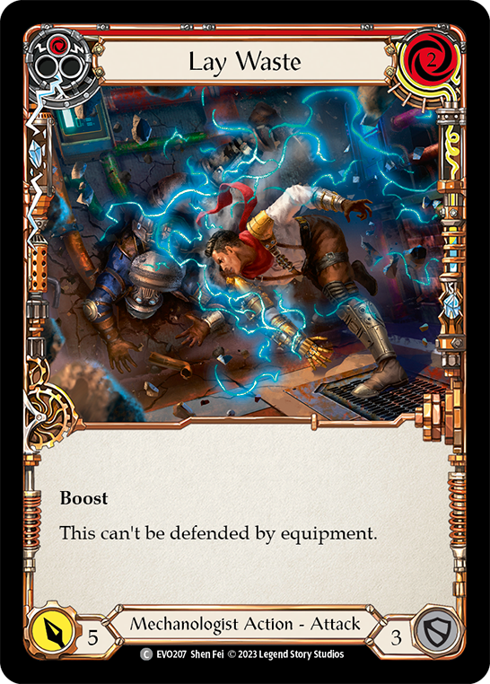 Lay Waste (Red) - Flesh and Blood TCG - MoxLand