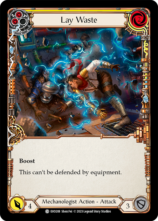 Lay Waste (Yellow) - Flesh and Blood TCG - MoxLand