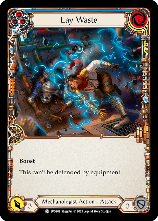 Lay Waste (Blue) - Flesh and Blood TCG - MoxLand