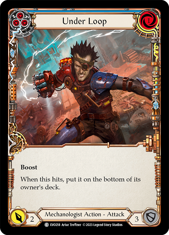 Under Loop (Blue) - Flesh and Blood TCG - MoxLand