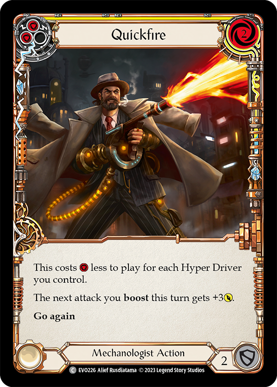 Quickfire (Yellow) - Flesh and Blood TCG - MoxLand