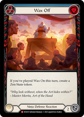 Wax Off (Blue) - Flesh and Blood TCG - MoxLand