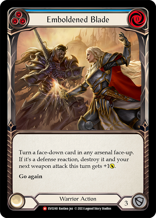 Emboldened Blade (Blue) - Flesh and Blood TCG - MoxLand