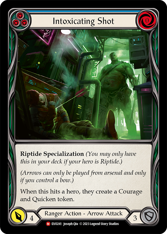 Intoxicating Shot (Blue) - Flesh and Blood TCG - MoxLand