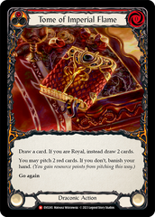 Tome of Imperial Flame (Red) - Flesh and Blood TCG - MoxLand