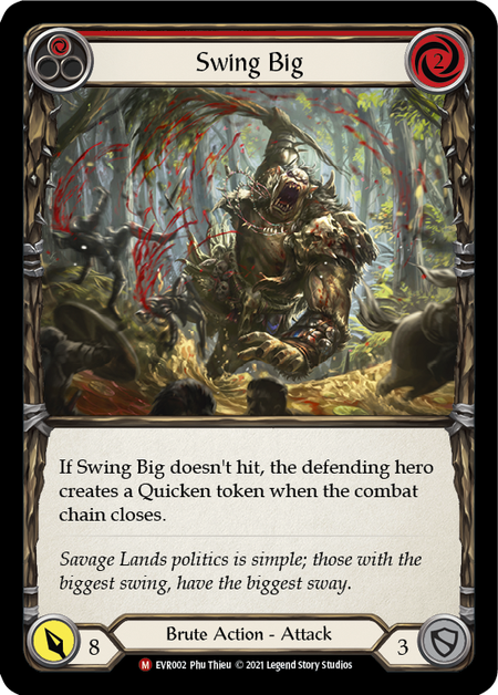 Swing Big (Red) - Flesh and Blood TCG - MoxLand