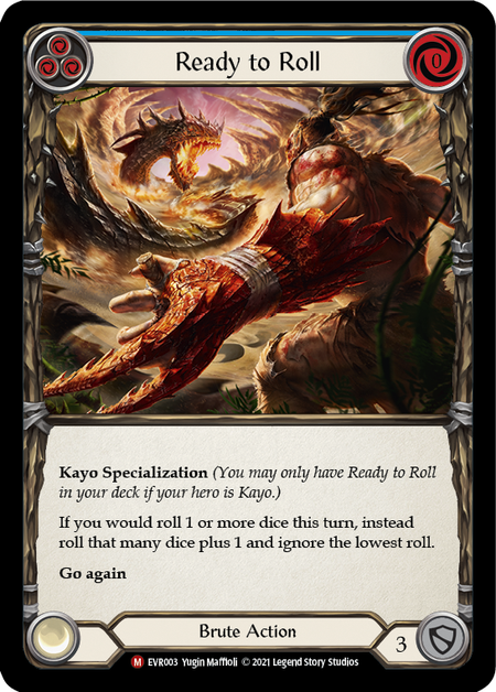 Ready to Roll (Blue) - Flesh and Blood TCG - MoxLand