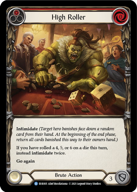 High Roller (Red) - Flesh and Blood TCG - MoxLand