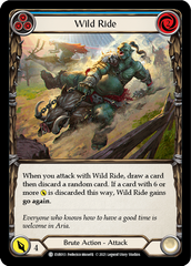 Wild Ride (Blue) - Flesh and Blood TCG - MoxLand