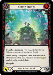 Spring Tidings (Yellow) - Flesh and Blood TCG - MoxLand