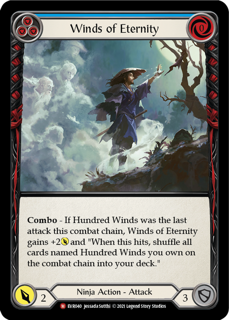 Winds of Eternity (Blue) - Flesh and Blood TCG - MoxLand